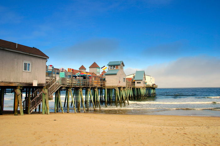 The pier at Old Orchard Beach