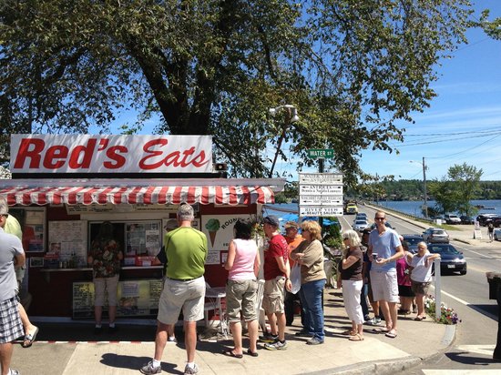 lobster roll at Red’s Eats